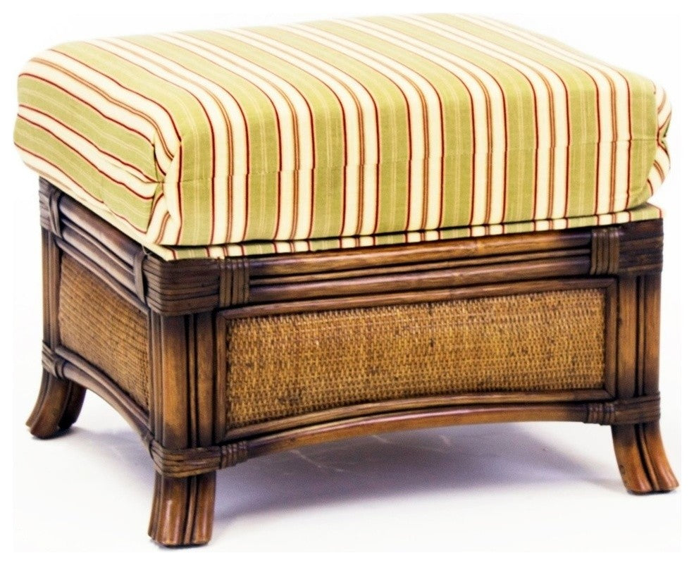 Pacifica Ottoman, Dening Greige Natural