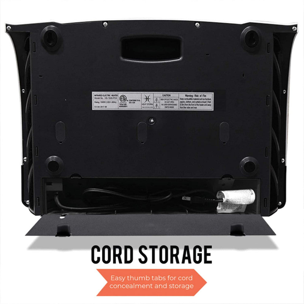 Heat Storm 1500 Watt Infrared WiFi enabled, wall mount  electric space heater