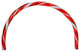 Set of 3 Candy Cane Arch Outdoor Christmas Pathway Markers