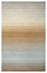 Rizzy Home DUN101 Dune Area Rug 5'x8' Blue