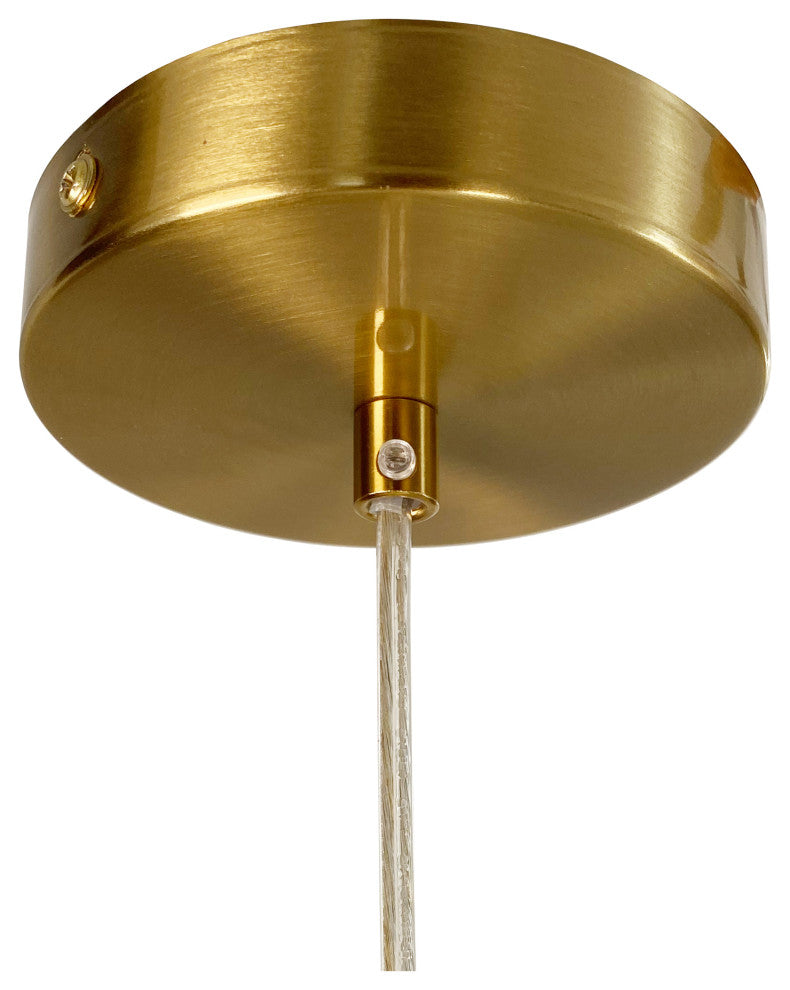 Hado Pendant Light, Gold, Large