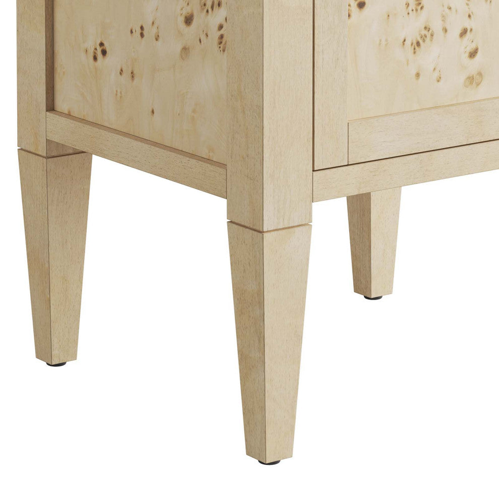 Elysian 18" Wood Bathroom Vanity Cabinet (Sink Basin Not Included) - Burgundy