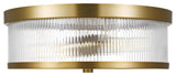 Generation Lighting, CF1052BBS, Flush Mount, Burnished Brass