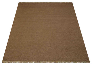 HAND WOVEN FLAT WEAVE KILIM WOOL ECO-FRIENDLY AREA RUGS-Solid,Cream