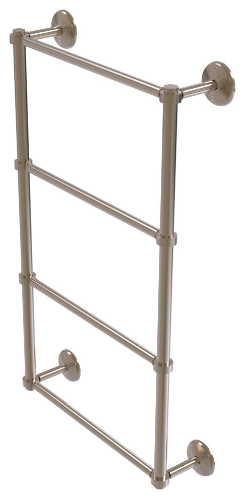 Monte Carlo 4 Tier 30" Ladder Towel Bar, Antique Pewter