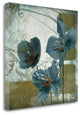 "Cerulean Poppies II" By Robert Lacie, Giclee Print on Gallery Wrap Canvas