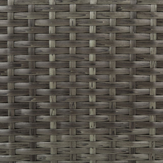 Safavieh Outdoor Mazeli Trash Bin Grey Brown