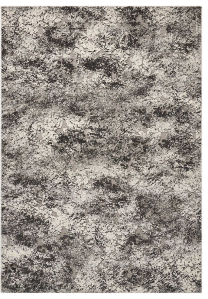 Michael Amini Gleam Ash Area Rug By Nourison, 5'3"x7'3"