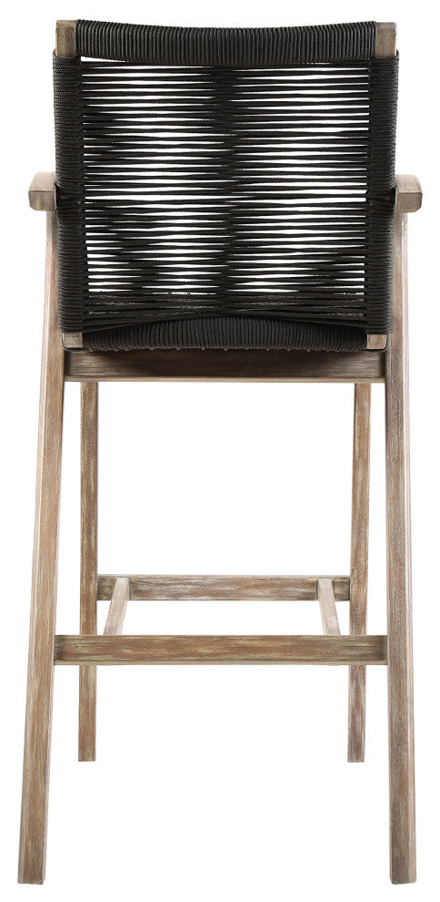 Nabila Outdoor Stool, Light Eucalyptus, Bar Height, Bar Height