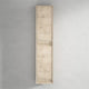 SLIM Bathroom Linen Side Cabinet, Light White Oak