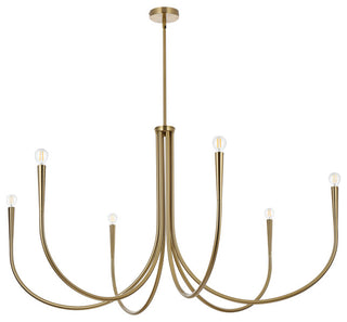 Home Living 50" Chandelier, Gold