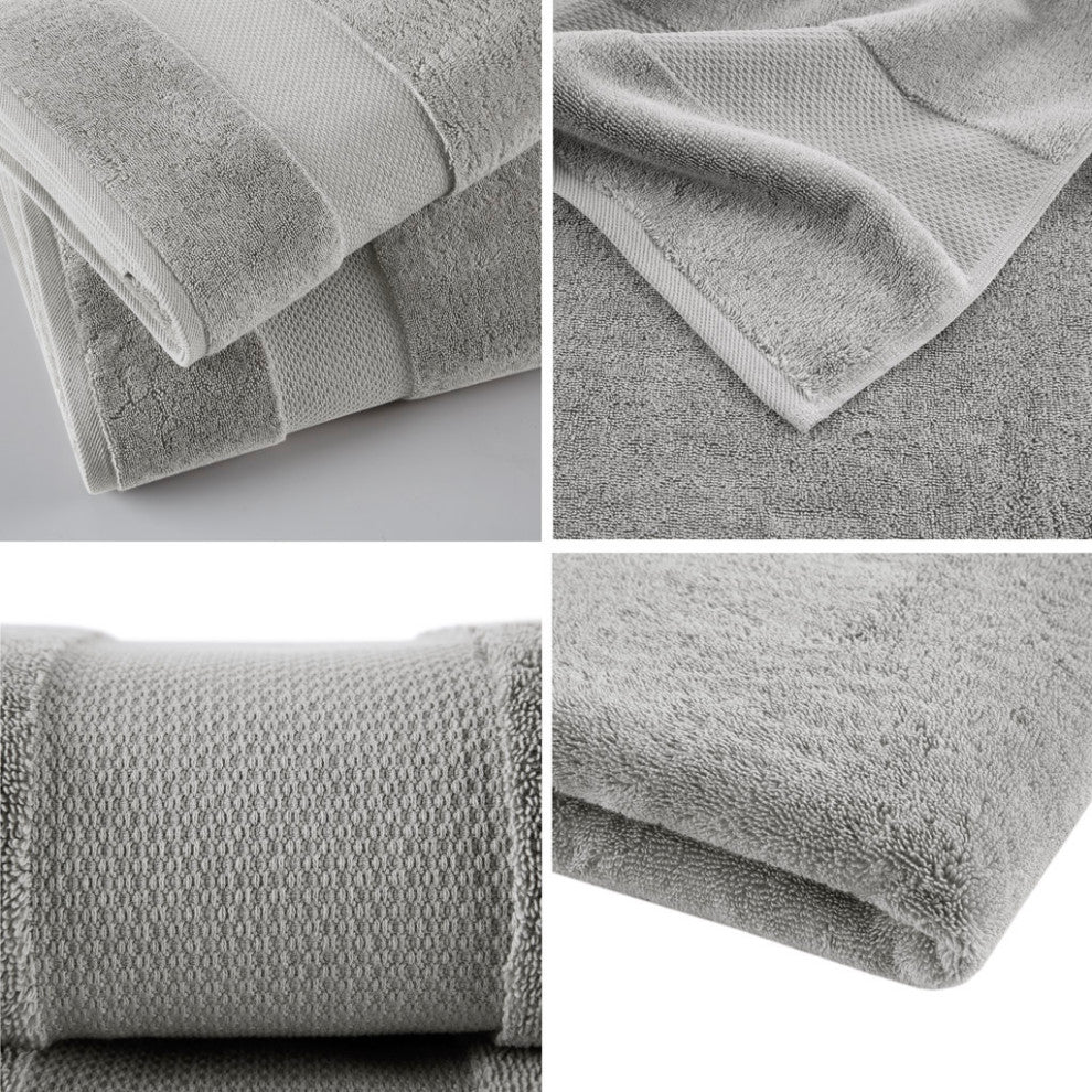 Madison Park Signature Turkish 100% Cotton Bath Sheet 2 Piece Set