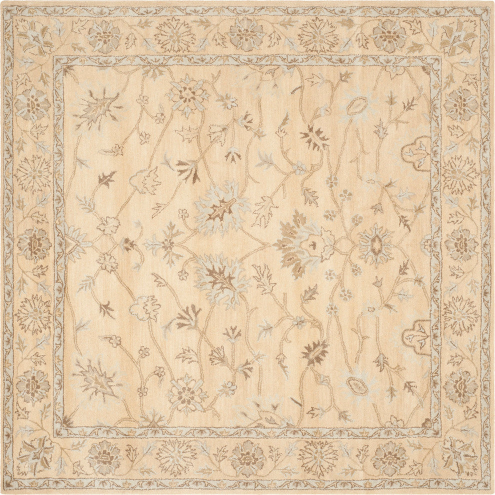 Safavieh WYD205A 7' Round Light Gold Rug