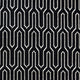 Milan Flare Black and Beige Luxury Throw Pillow, 20"x26" Standard