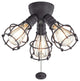 Kichler 380041DBK LED Fan Light Kit, Distressed Black Finish