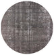 Ahgly Company Indoor Round Mid-Century Modern Area Rugs, 4' Round