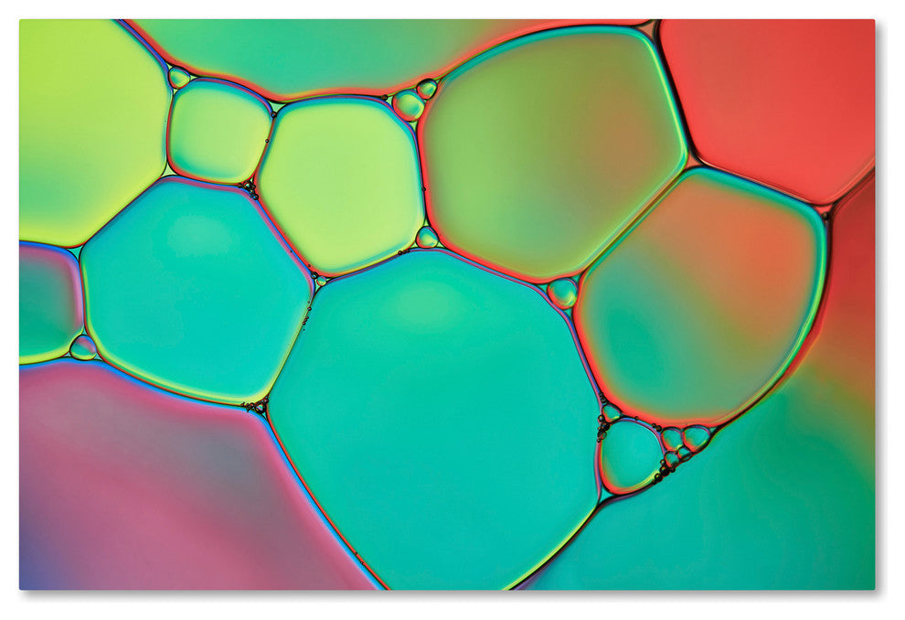 Cora Niele ''Stained Glass III'' Canvas Art
