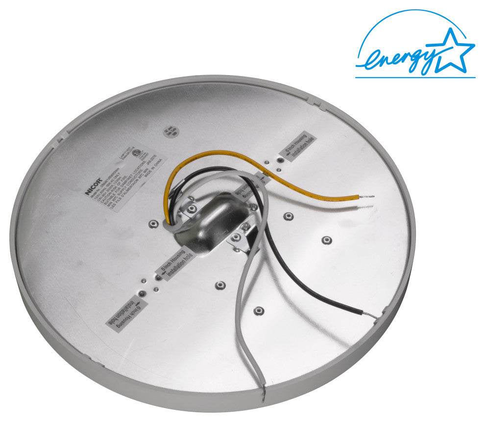 DSE9 9" Edge-Lit LED Surface Mount Downlight, Round, 4000k