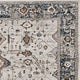 KAS Inspire 7500 Ivory/Gray Empera Area Rug, 5'x8'
