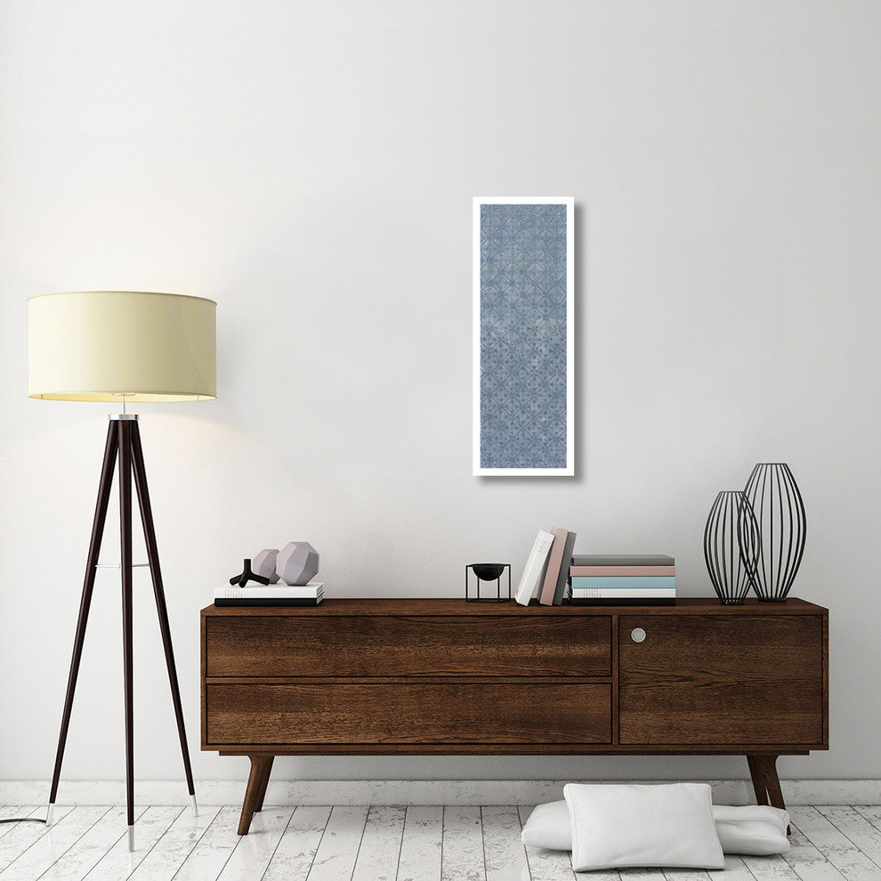 "Blue Path" Digital Paper Print by Kathrine Lovell, 14"x38"