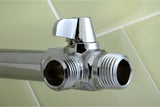 Showerscape Wall Mount Shower Arm Diverter, Polished Chrome