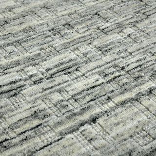 Houston Aliya Area Rug, Light Gray, 8'9" x 11'9", Geometric