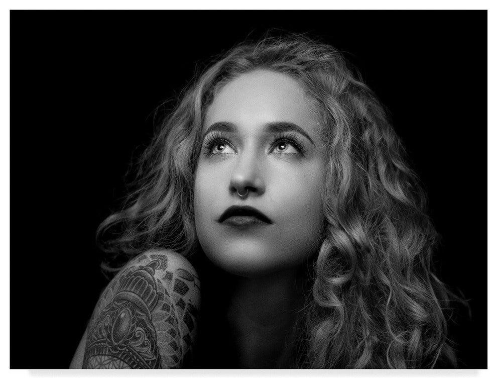 Nick Van Dijk 'Sophie Jane Portrait' Canvas Art, 19"x14"