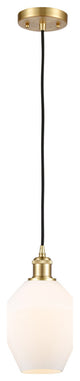 Innovations 516-1P-SG-G651-8-LED 1-Light Mini Pendant Satin Gold