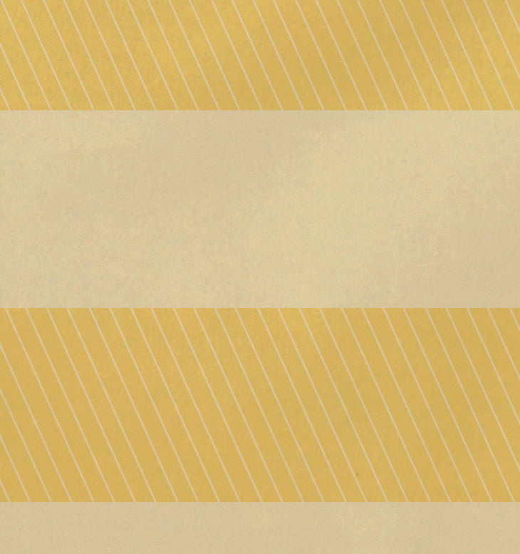 Windward Stripes Print Placement, Lemon, Set of 4