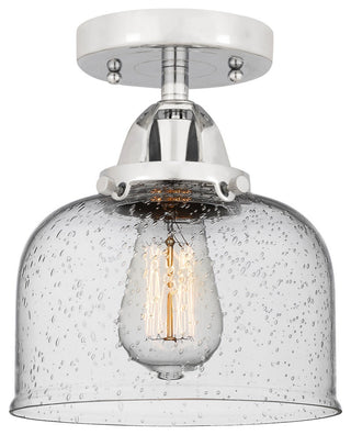 Large Bell Semi-Flush Mount, Polished Chrome, Seedy, Seedy