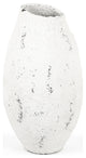 Large Distressed Vase, White, 24x37"