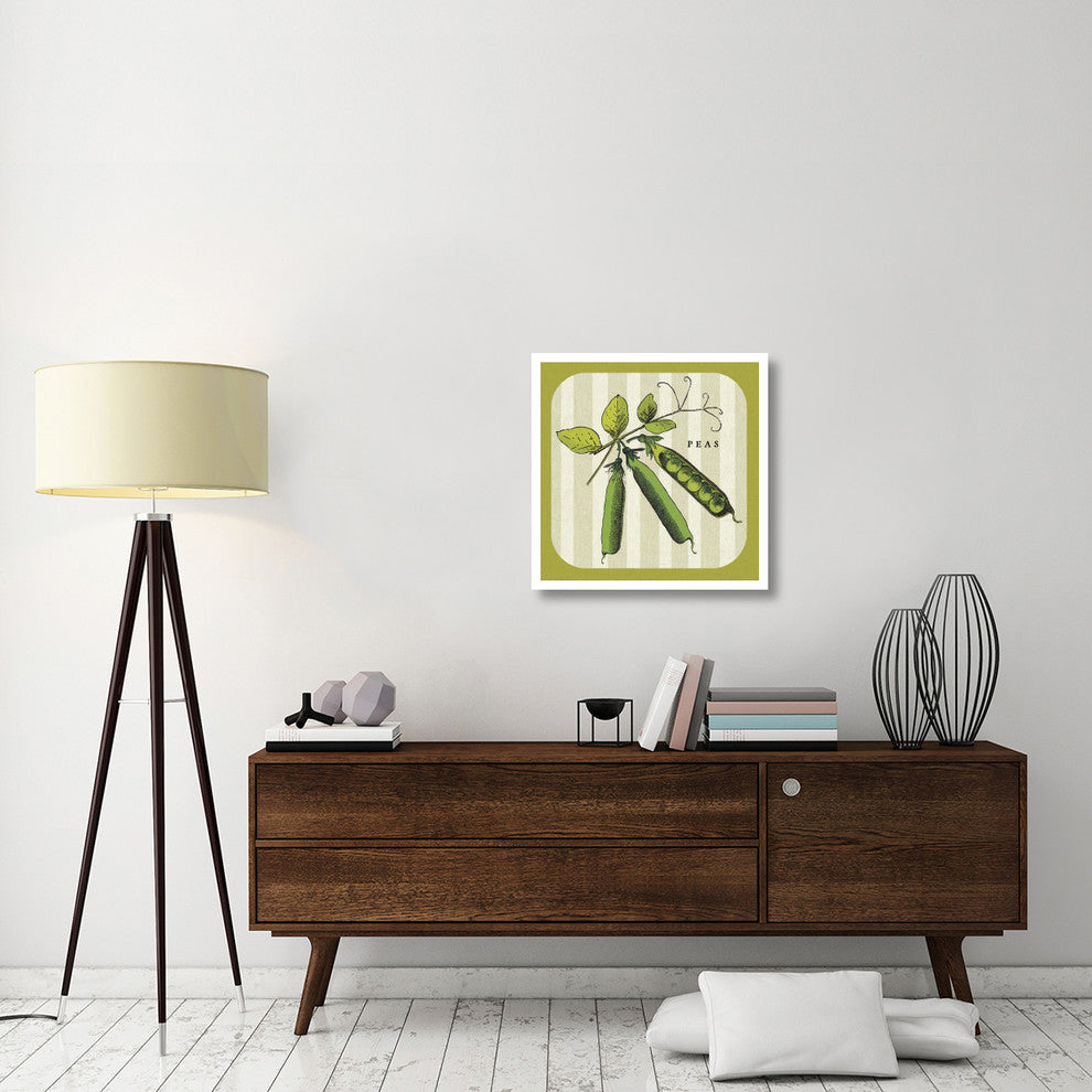 "Linen Vegetable IV" Digital Paper Print by Studio Mousseau, 26"x26"