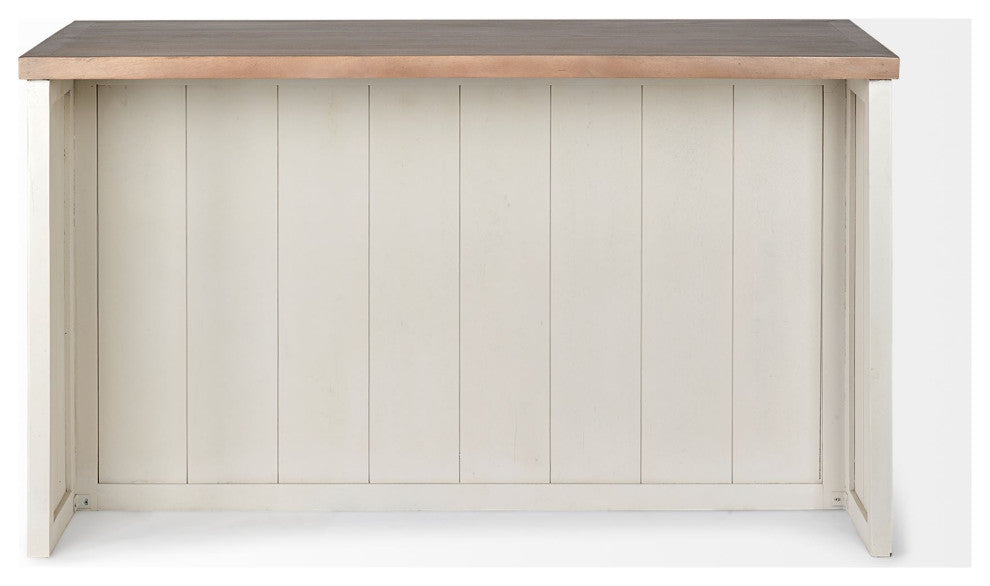 Solid Wood Kitchen Island, Fairview II