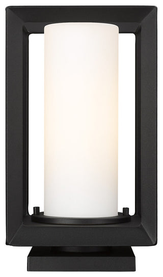 Golden Lighting 2073-OPR OP Smyth 13" Tall Post Light - Natural Black