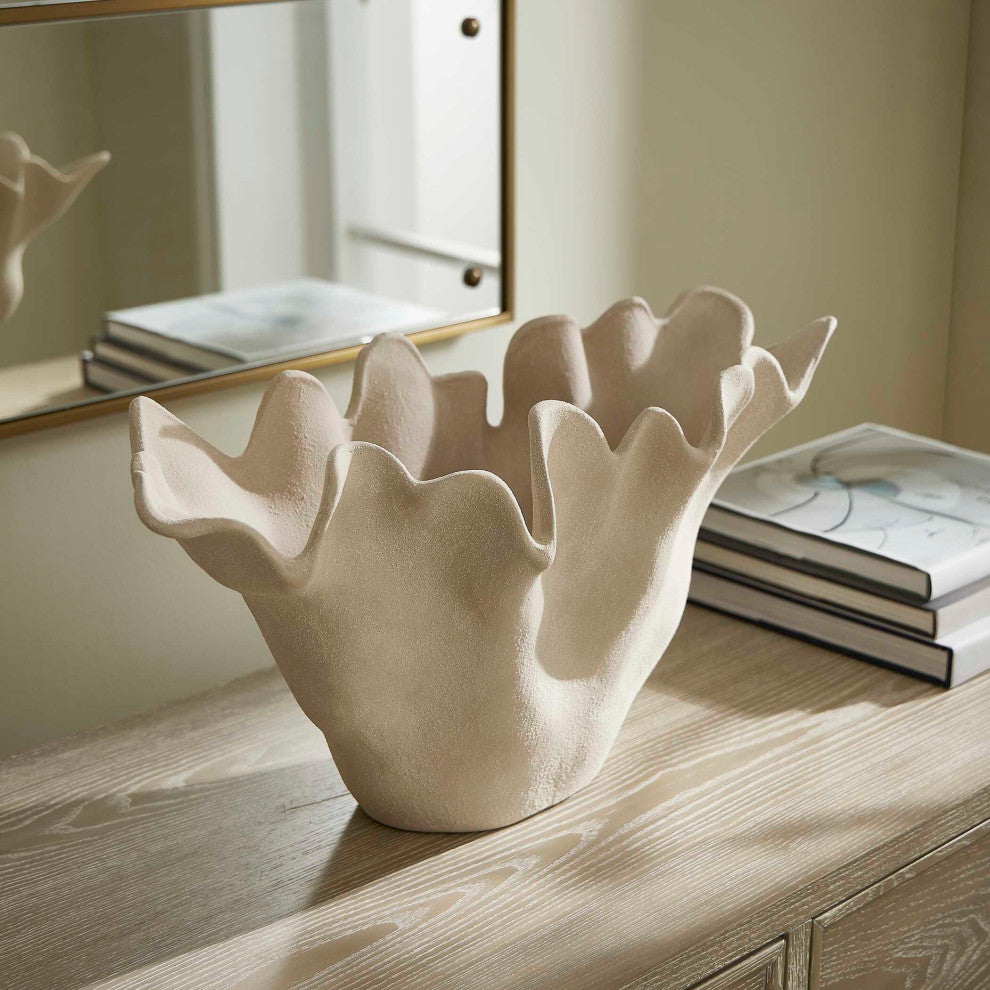 Uttermost Sand Dune Outdoor Ceramic Bowl