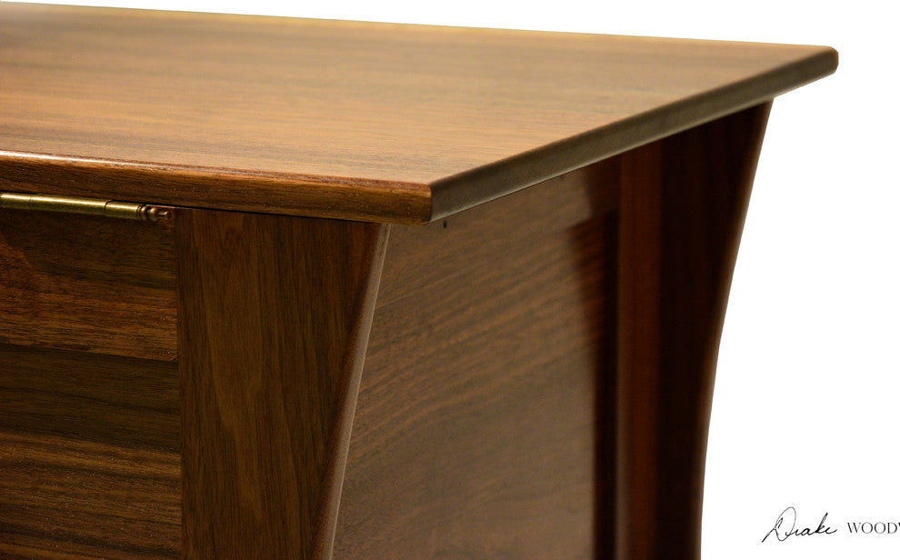 INCREDIBLE Black Walnut Blanket Chest- Great Wedding Gift!