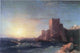 Ivan Constantinovich Aivazovsky Towers on the Rock Near Bosporus Wrapped Canvas
