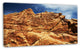 Rocky Terrain under Blue Sky, African Landscape Canvas Art Print, 32"x16"