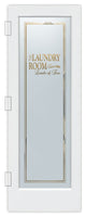 Laundry Door - Loads of Fun - Primed - 30" x 80" - Book/Slab Door