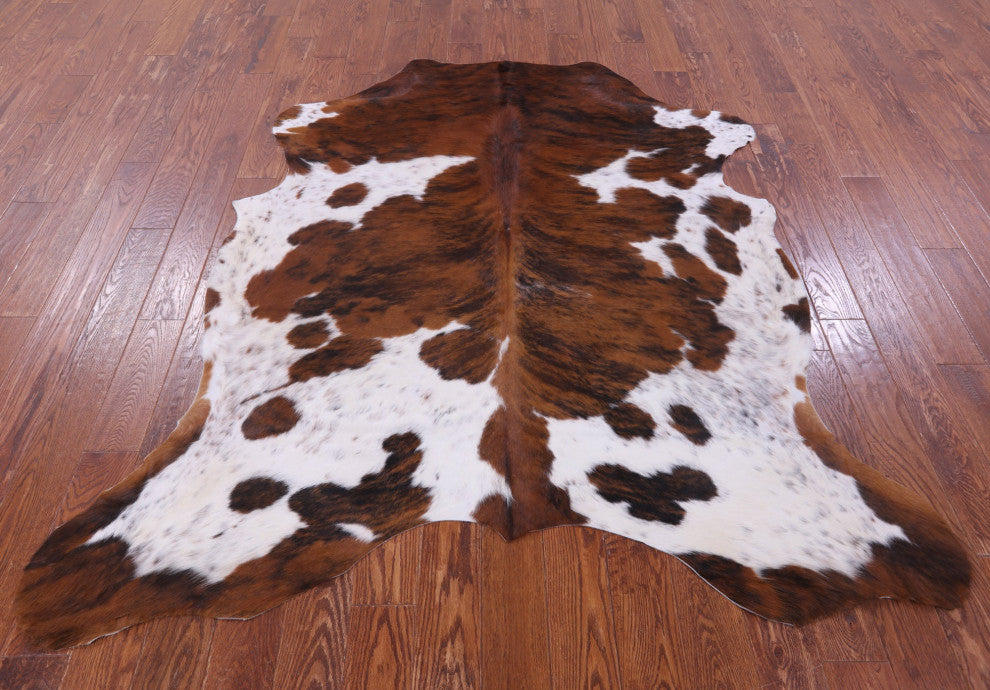 Natural Cowhide Rug 6' 9" X 6' 4" C1938