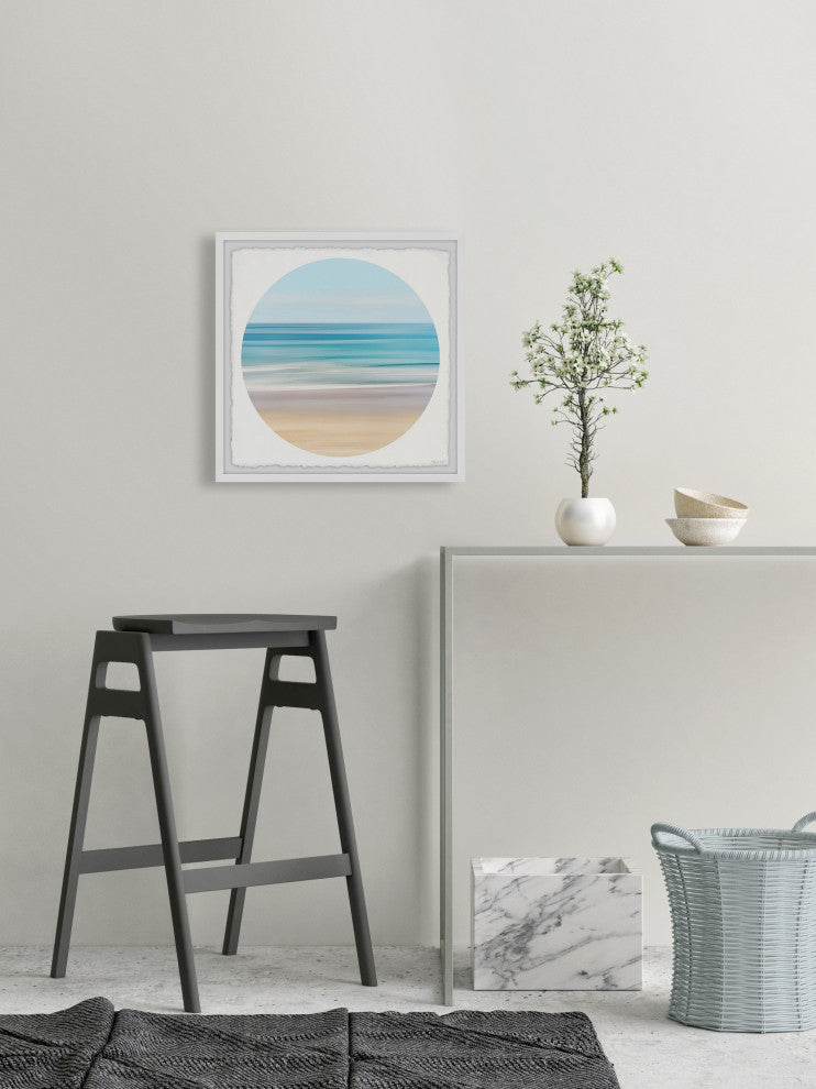 "Find the Endless Sea" Framed Painting Print, 24x24