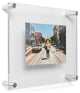 4x6" Clear UV Grade Acrylic Double Panel Floating Picture Frame