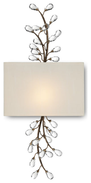 Crystal Bud Tall Wall Sconce