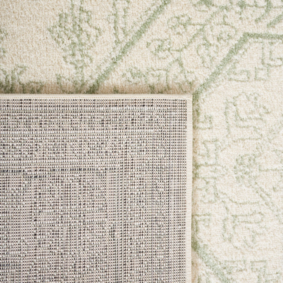 Safavieh Adirondack Collection, ADR108 Rug, Sage/Ivory, 2'6"x8'