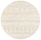 Chandy Textured Wool Area Rug, Cream 5'