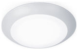 Disc LED Energy Star Flush Mount, White