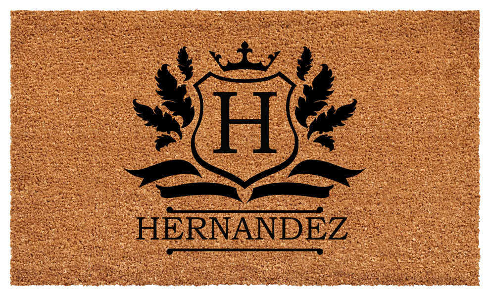 Calloway Mills Imperial Doormat, Letter H