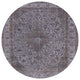 Ahgly Company Indoor Round Mid-Century Modern Area Rugs, 7' Round