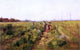 Theodore Clement Steele In the Berry Field Wall Decal