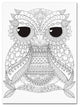 Hello Angel 'Owl Dude' Canvas Art, 19x14